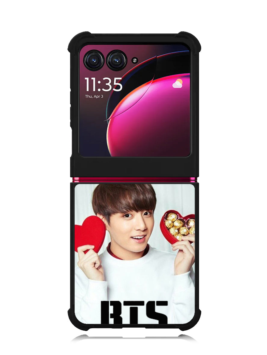 Jungkook BTS Motorola Moto Razr Plus 2023 , Moto Razr+ 2023 Case OV9716
