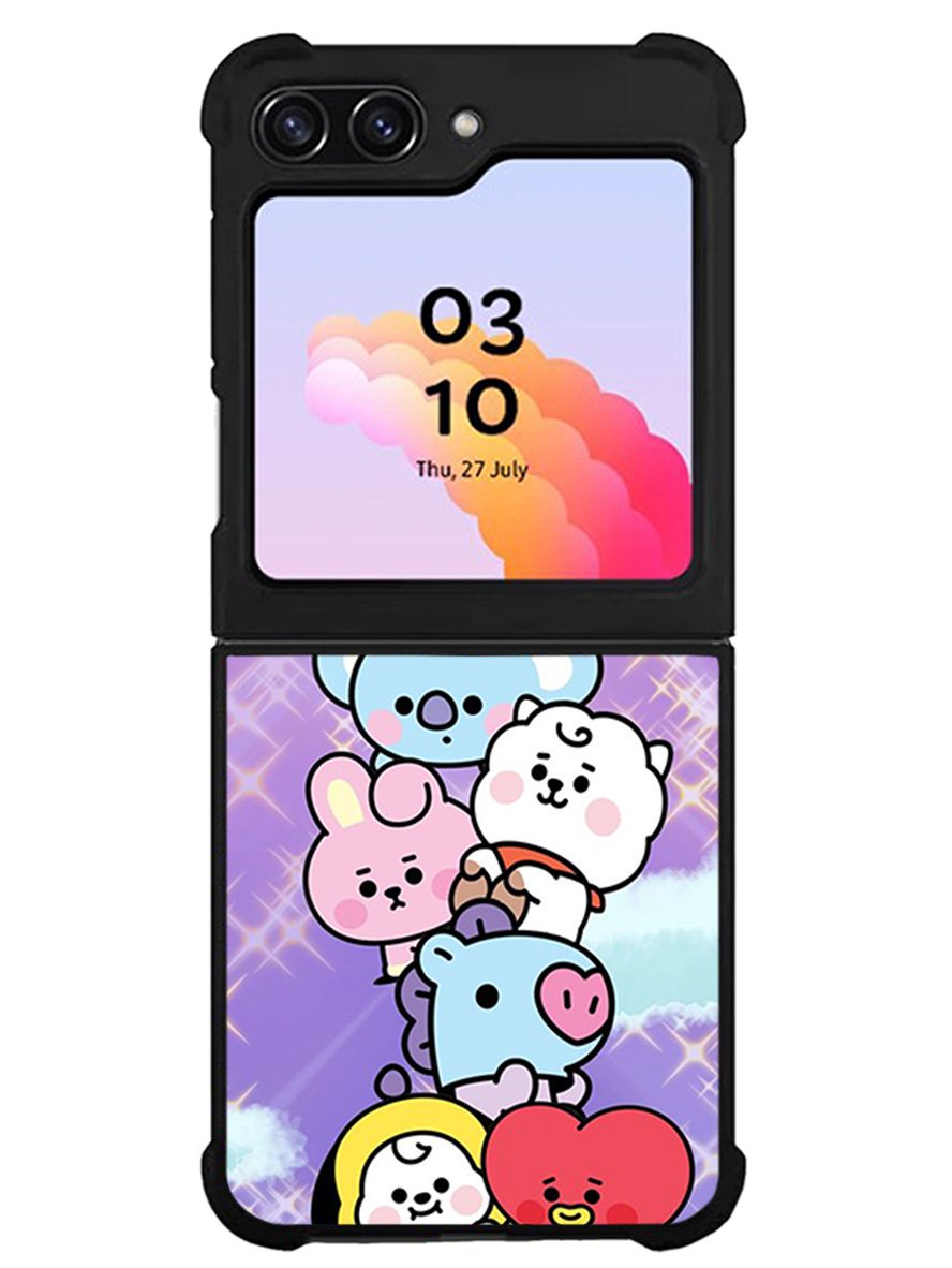 bt21 Samsung Galaxy Z Flip 5 5G 2023 Case OV9697