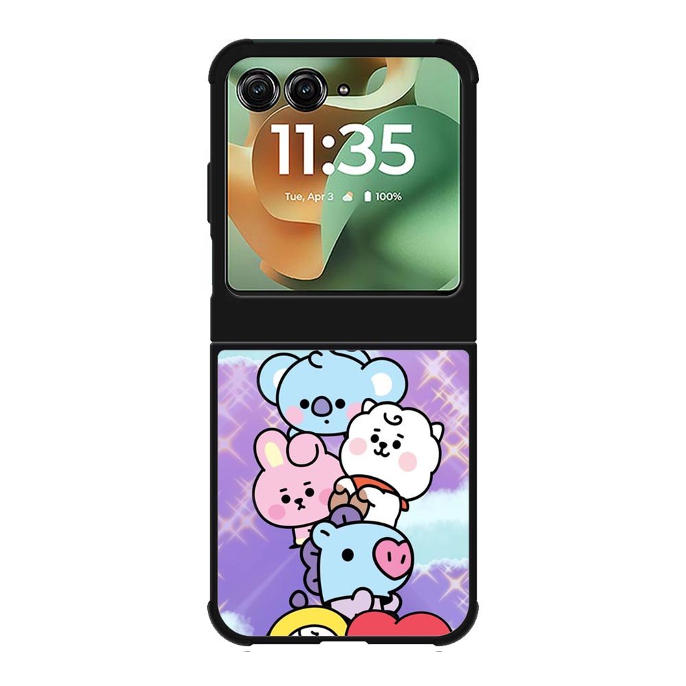bt21 Motorola Moto RAZR 2025 Case OV9697