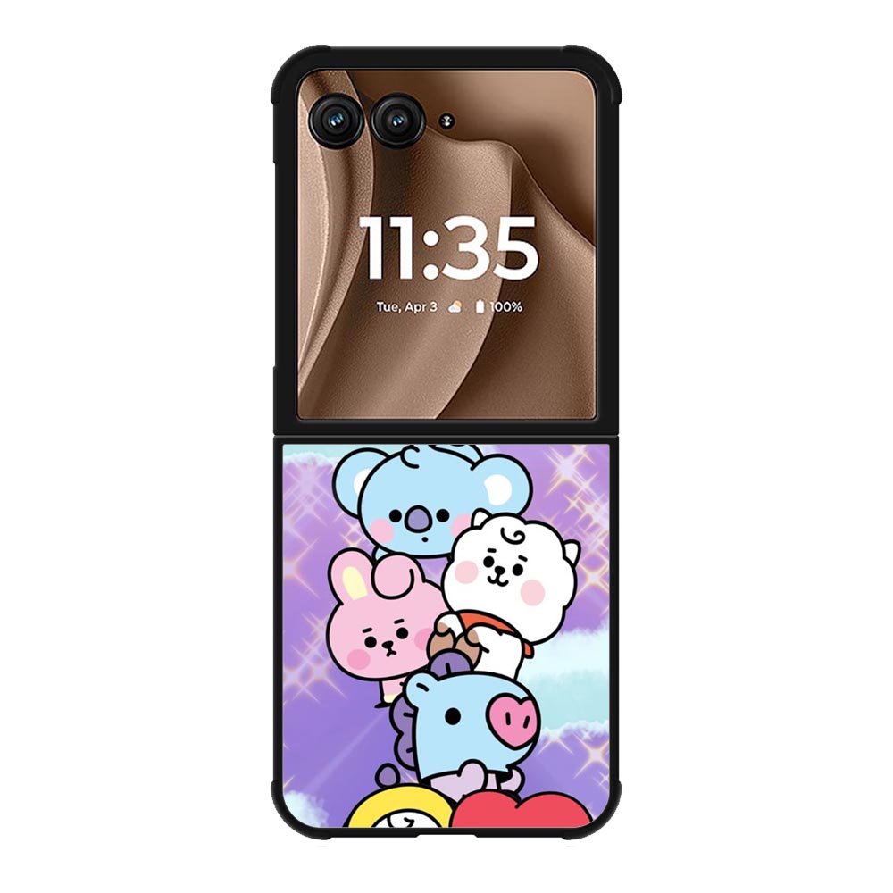 bt21 Motorola Moto RAZR Plus 2025 Case OV9697