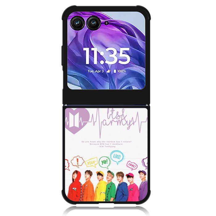 Bangtan BTS Motorola Moto Razr Plus 2024 , Moto Razr+ 2024 Case OV9695
