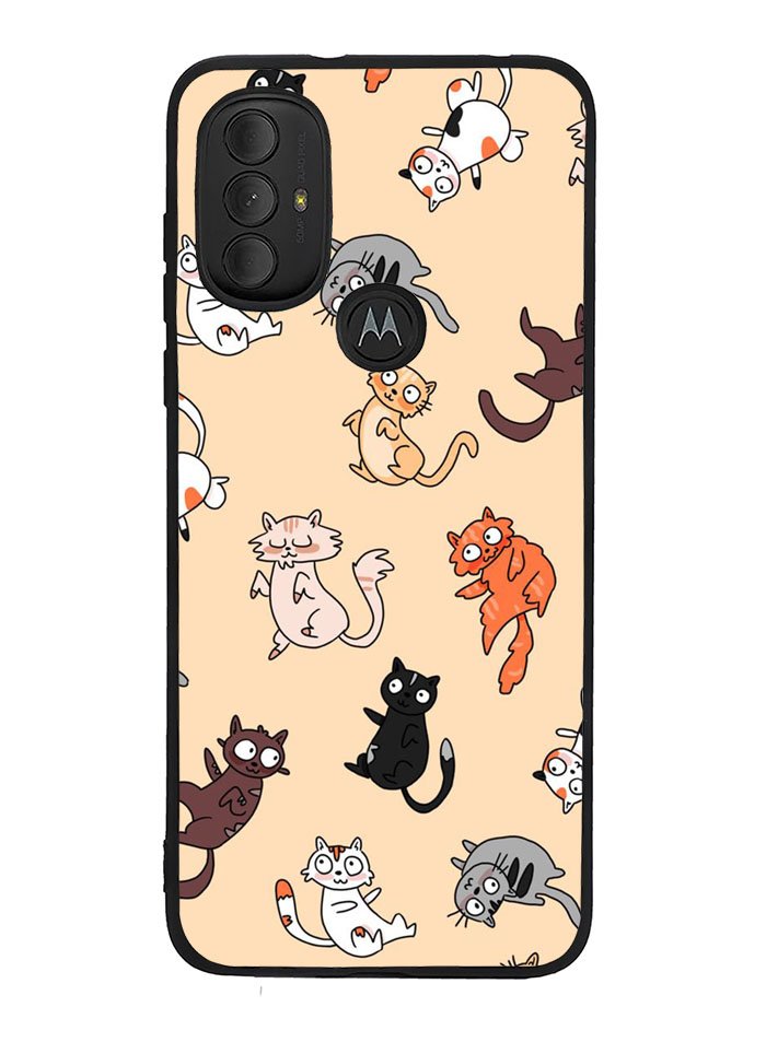 Happy Cat day Motorola Moto G Pure 2021 , Moto G Power 2022 Case OV9714