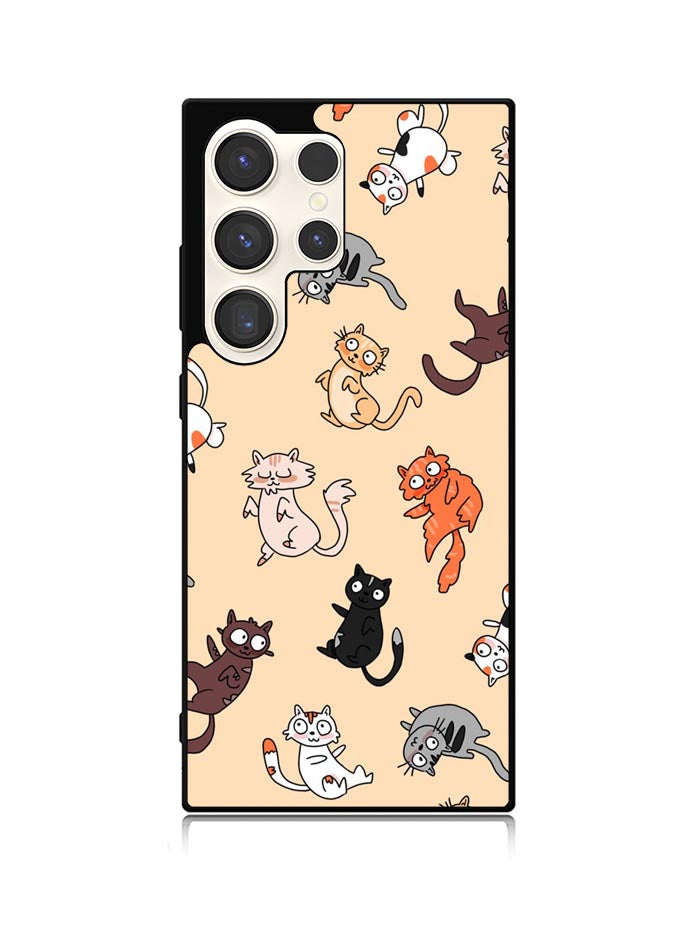 Happy Cat day Samsung Galaxy S23 Ultra 5G Case QC9714