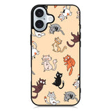 Happy Cat day iPhone 16 Case QC9714