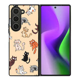 Happy Cat day Samsung Galaxy Z Fold 6 5G 2024 Case OV9714