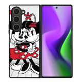 mickey mouse and minnie mouse Samsung Galaxy Z Fold 6 Case