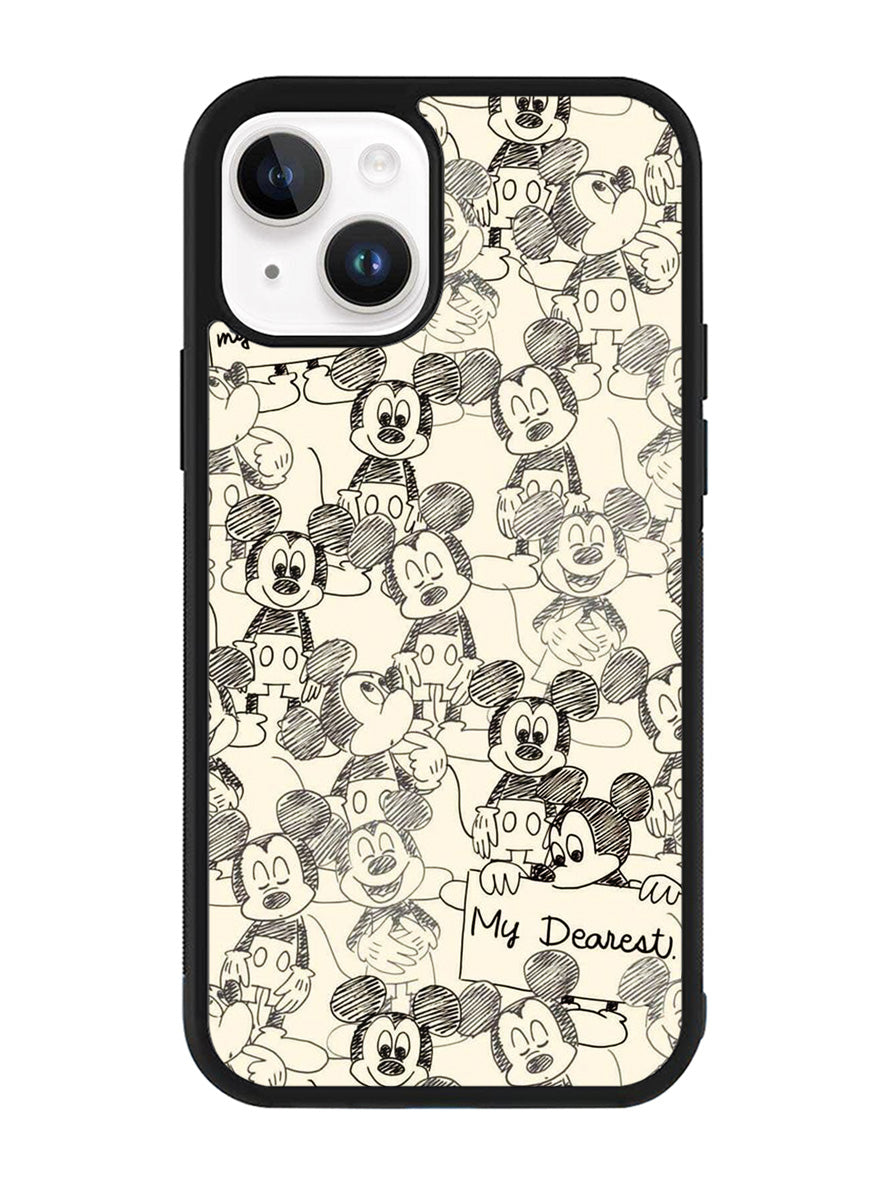 mickey mouse iPhone 14 Case QC9676