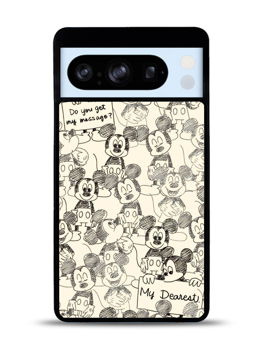 mickey mouse Google Pixel 8 Pro Case QC9676