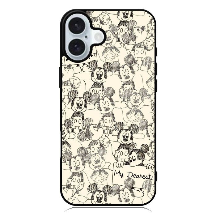mickey mouse iPhone 16 Case QC9676