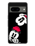 mickey mouse and minnie mouse Google Pixel 8A Case QC9674