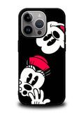 mickey mouse and minnie mouse iPhone 14 Pro Max Case QC9674