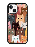 Cute funny cat iPhone 15 Plus Case OV9707