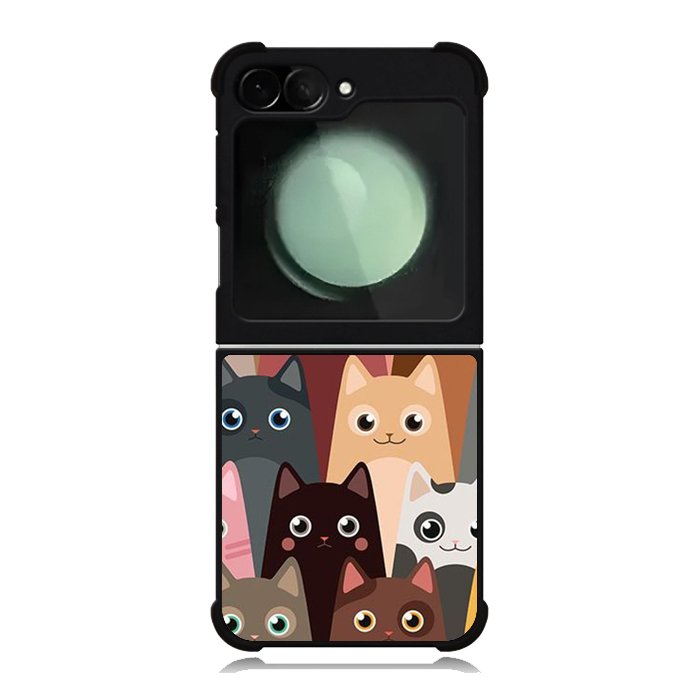 Cute funny cat Samsung Galaxy Z Flip 6 5G 2024 Case OV9707