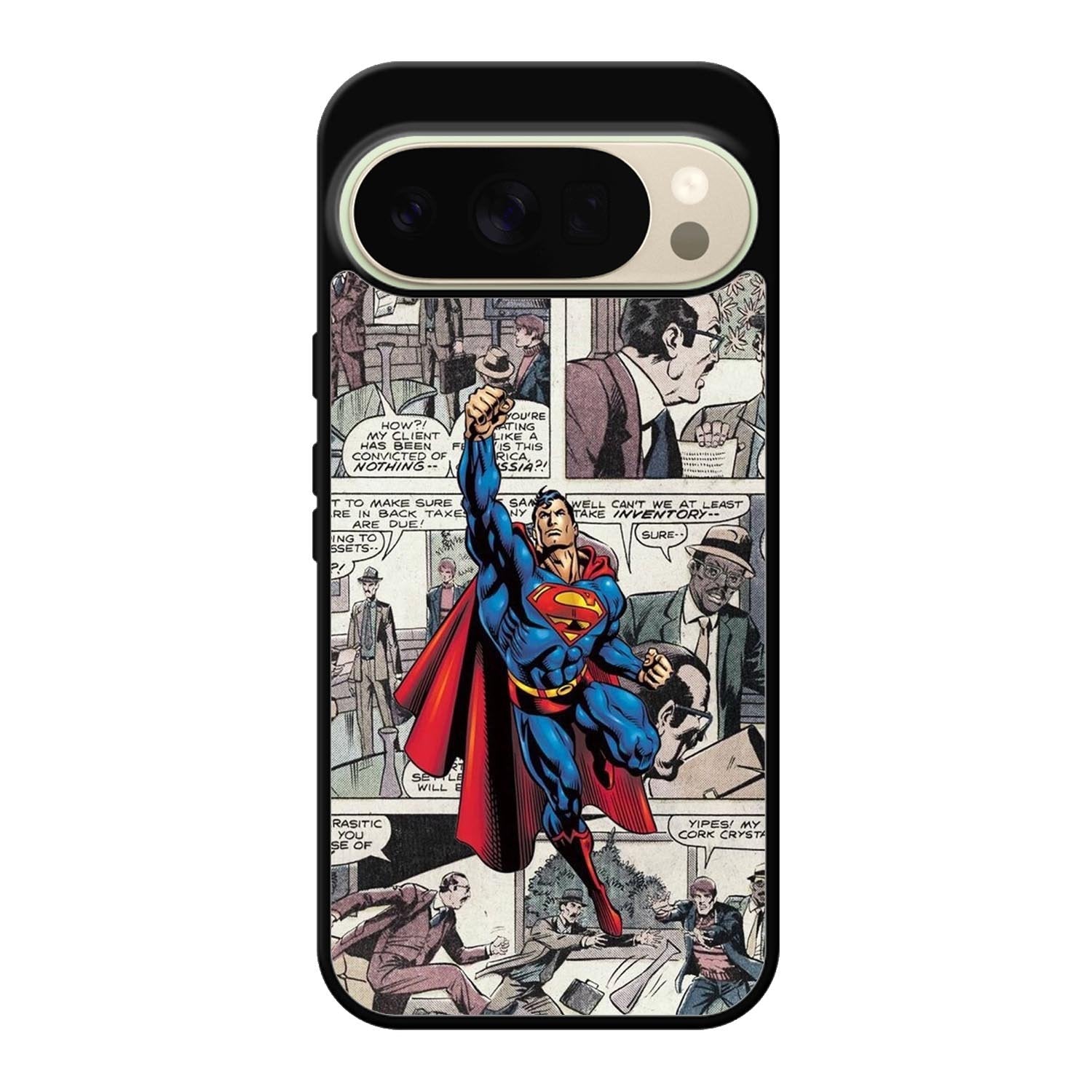 superman comic Google Pixel 10 Pro XL Case QC9689