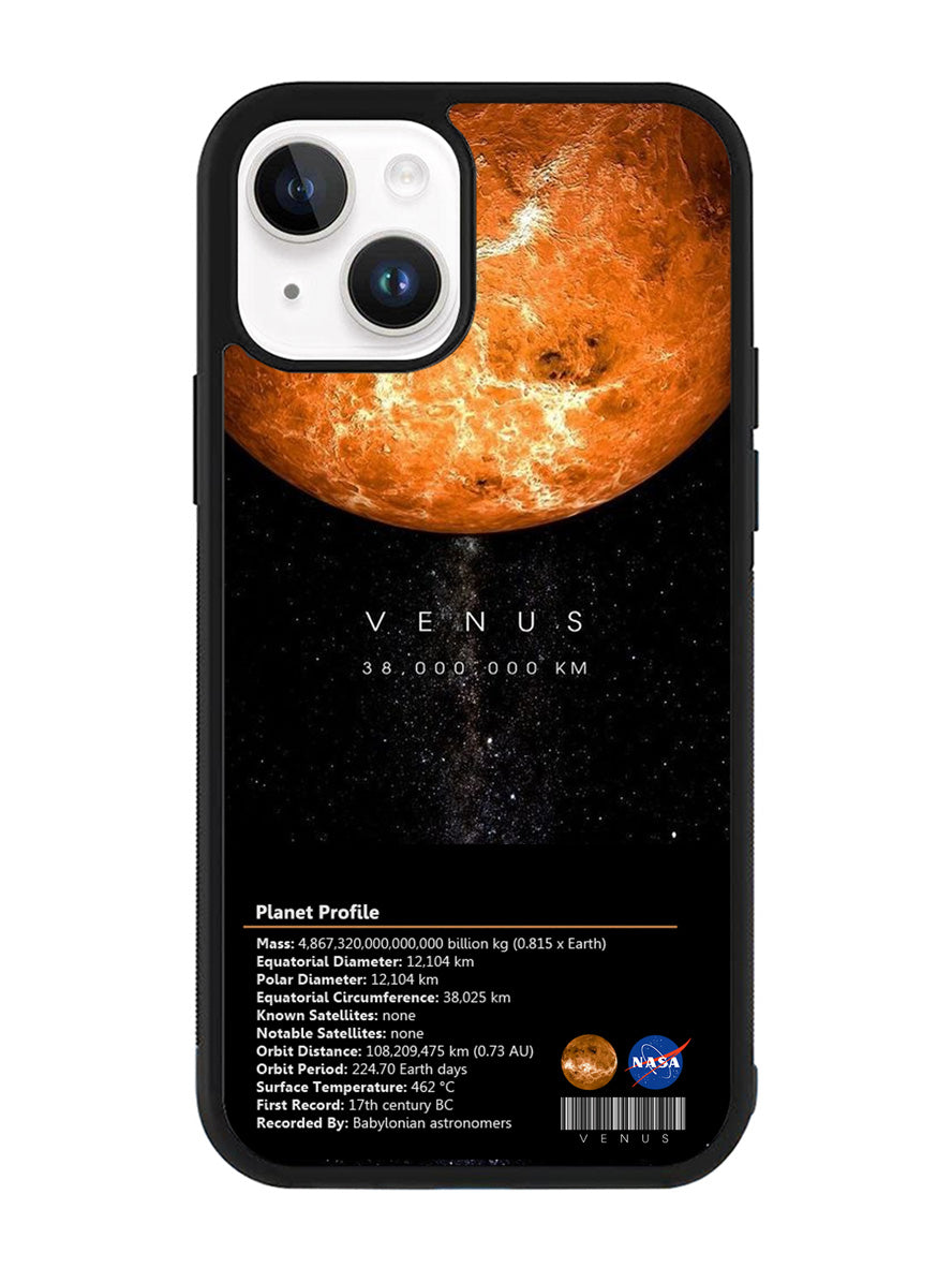 Space Facts Venus iPhone 14 Case QC9688