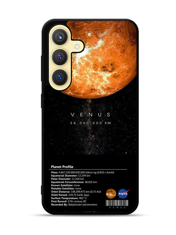 Space Facts Venus Samsung Galaxy S25 5G Case OV9688