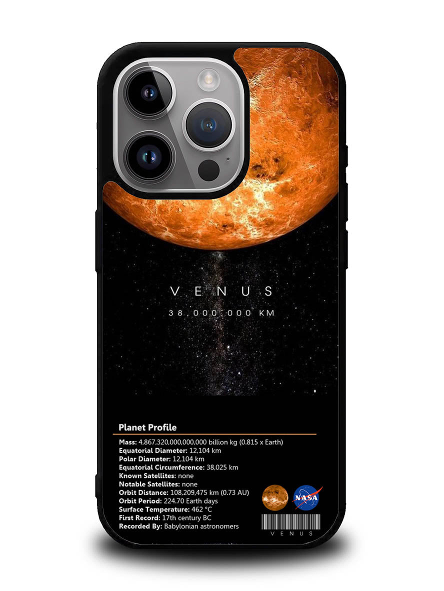 Space Facts Venus iPhone 16 Pro Max Case OV9688