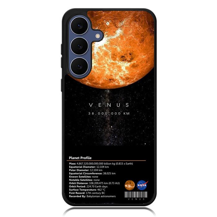 Space Facts Venus Samsung Galaxy S25 FE Case OV9688