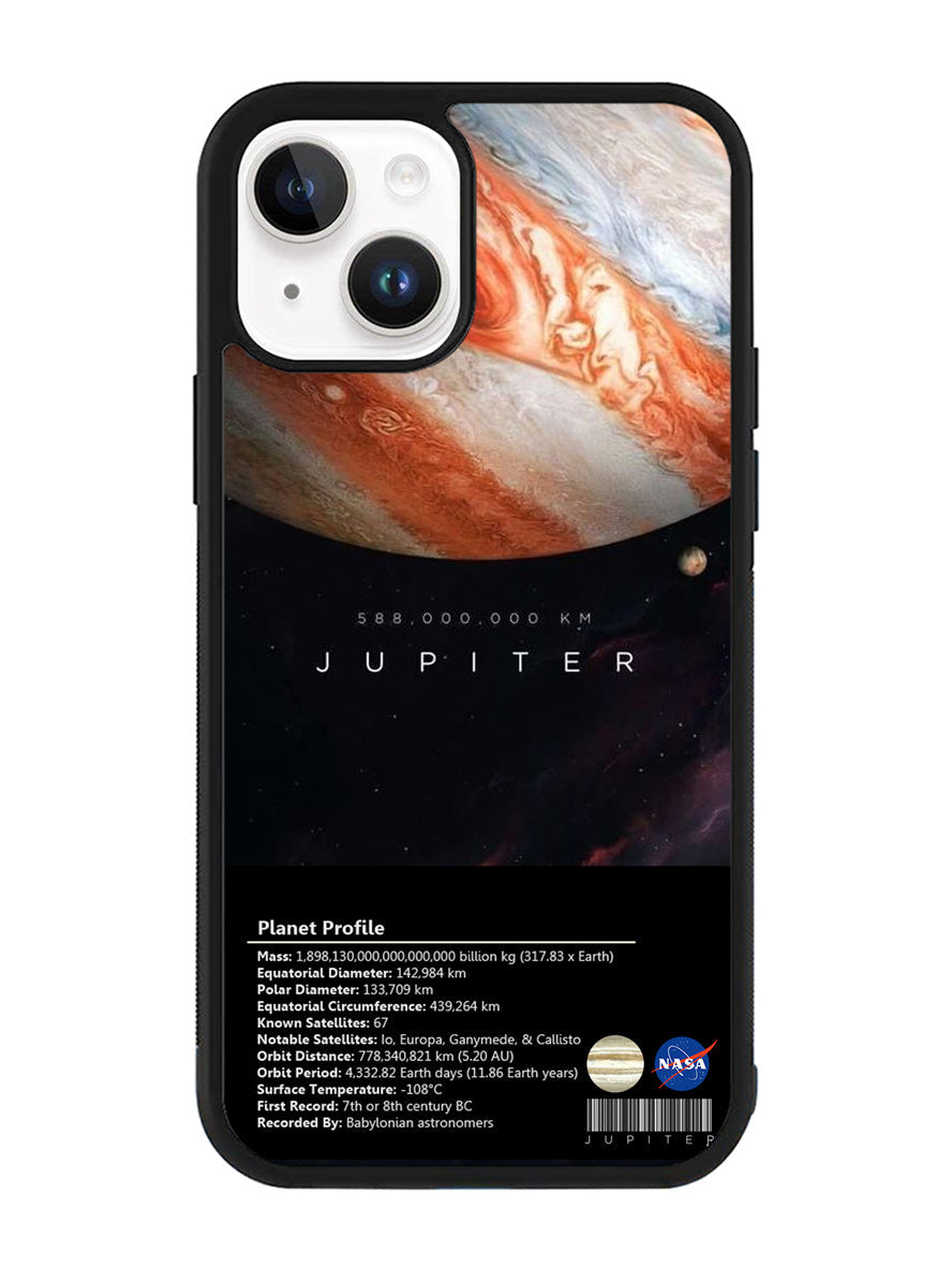 Space Facts Jupiter iPhone 15 Case OV9686