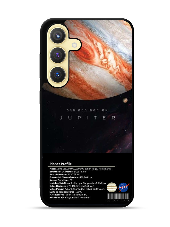 Space Facts Jupiter Samsung Galaxy S25 5G Case OV9686