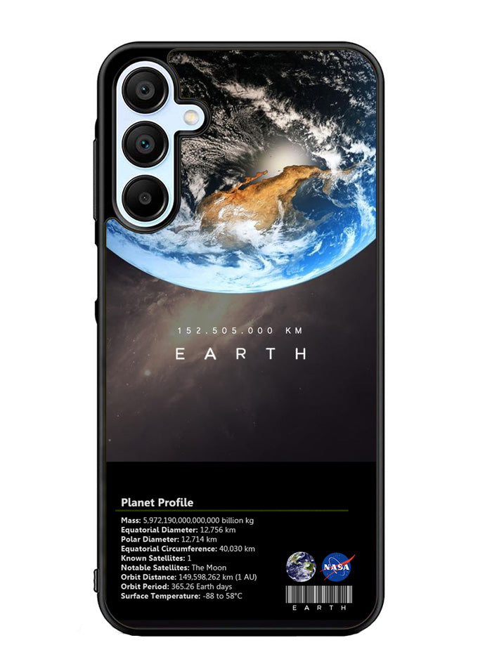 Space Facts Earth Samsung Galaxy A35 5G Case OV9685