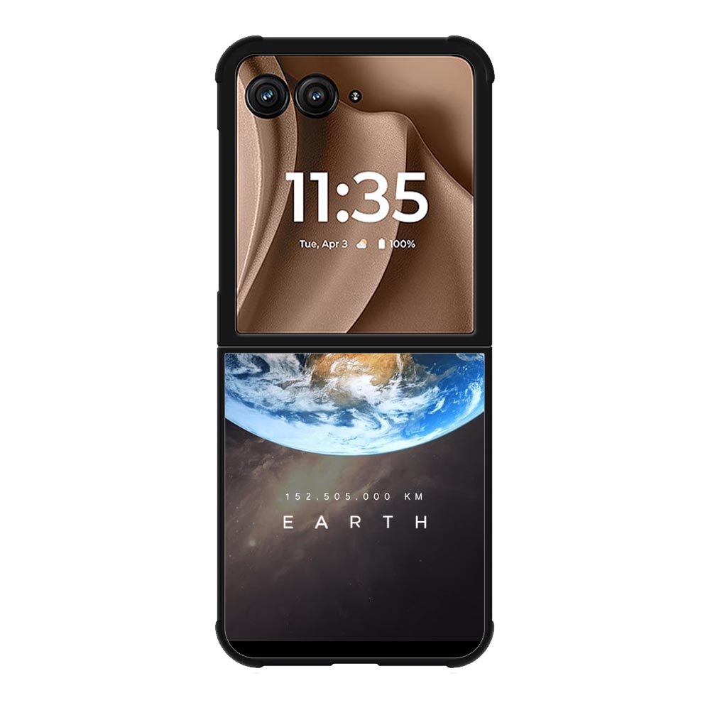 Space Facts Earth Motorola Moto RAZR Plus 2025 Case OV9685