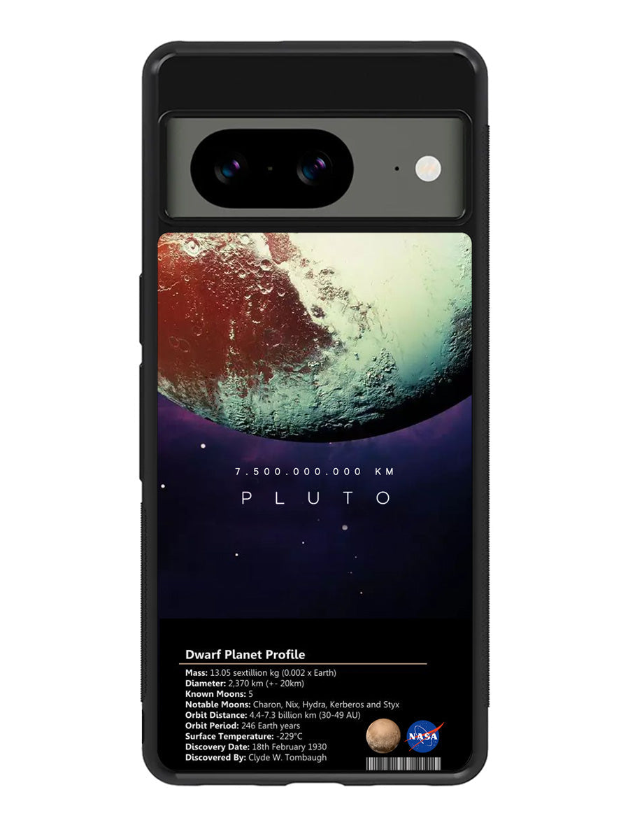 Space Facts Pluto Google Pixel 8 Case QC9687