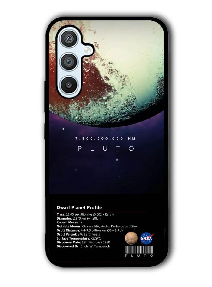 Space Facts Pluto Samsung Galaxy A14 5G Case QC9687