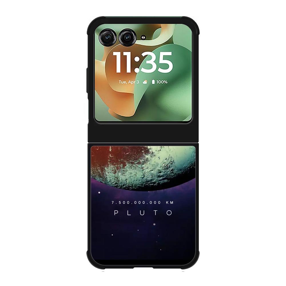 Space Facts Pluto Motorola Moto RAZR 2025 Case OV9687