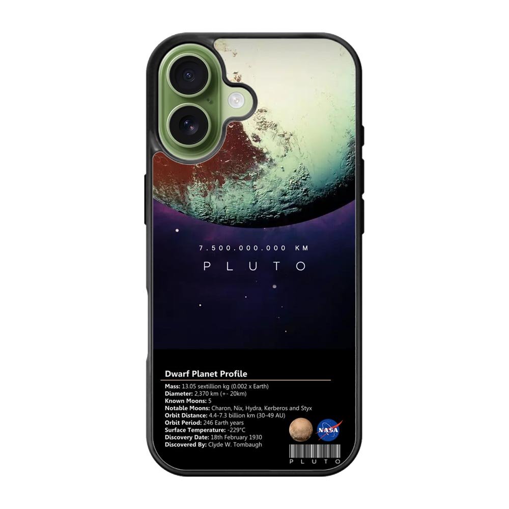 Space Facts Pluto iPhone 17 Case QC9687