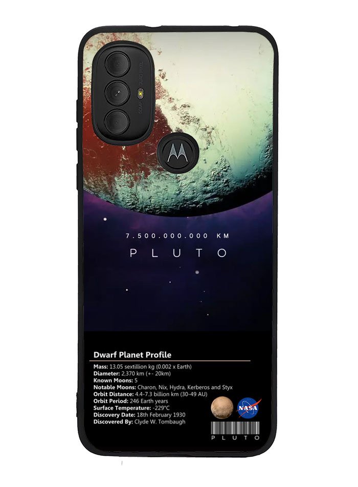 Space Facts Pluto Motorola Moto G Pure 2021 , Moto G Power 2022 Case OV9687
