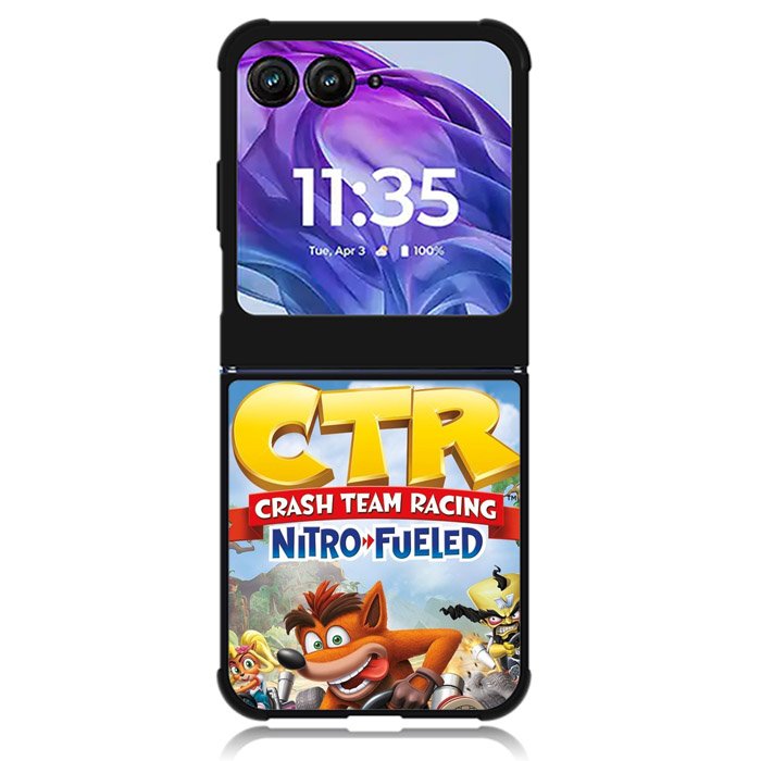 crash team racing Motorola Moto Razr Plus 2024 , Moto Razr+ 2024 Case OV9706