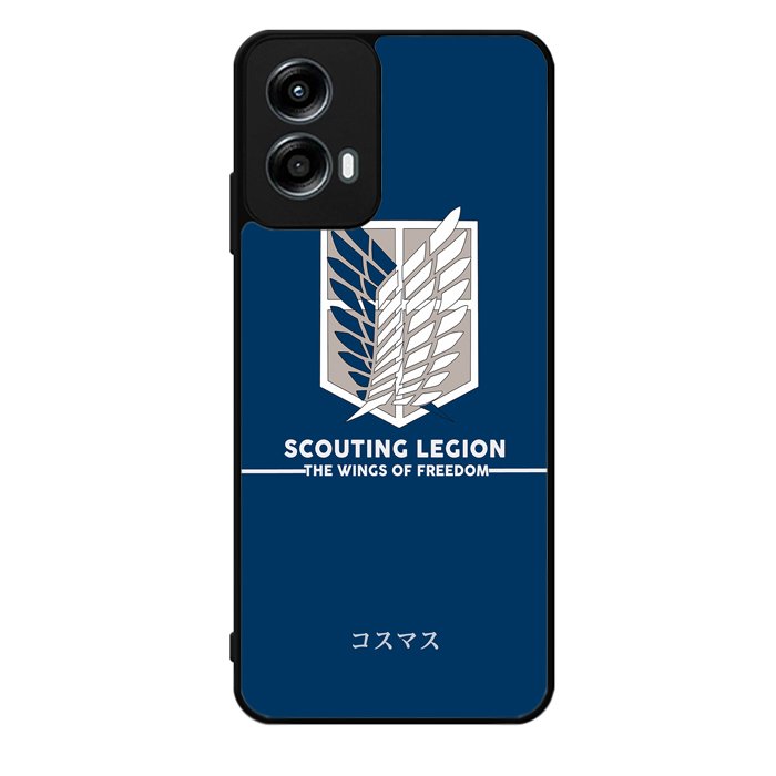 Attack On Titan Scouting Motorola Moto G Play 2024 Case OV9694