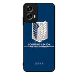 Attack On Titan Scouting Motorola Moto G Play 2024 Case OV9694