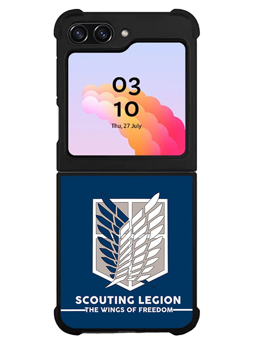 Attack On Titan Scouting Samsung Galaxy Z Flip 5 5G 2023 Case OV9694
