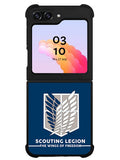 Attack On Titan Scouting Samsung Galaxy Z Flip 5 5G 2023 Case OV9694