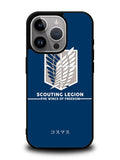 Attack On Titan Scouting iPhone 16 Pro Case OV9694