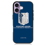 Attack On Titan Scouting iPhone 17 Case OV9694