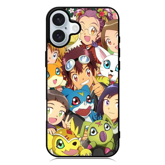 digimon iPhone 16 Plus Case QC9778