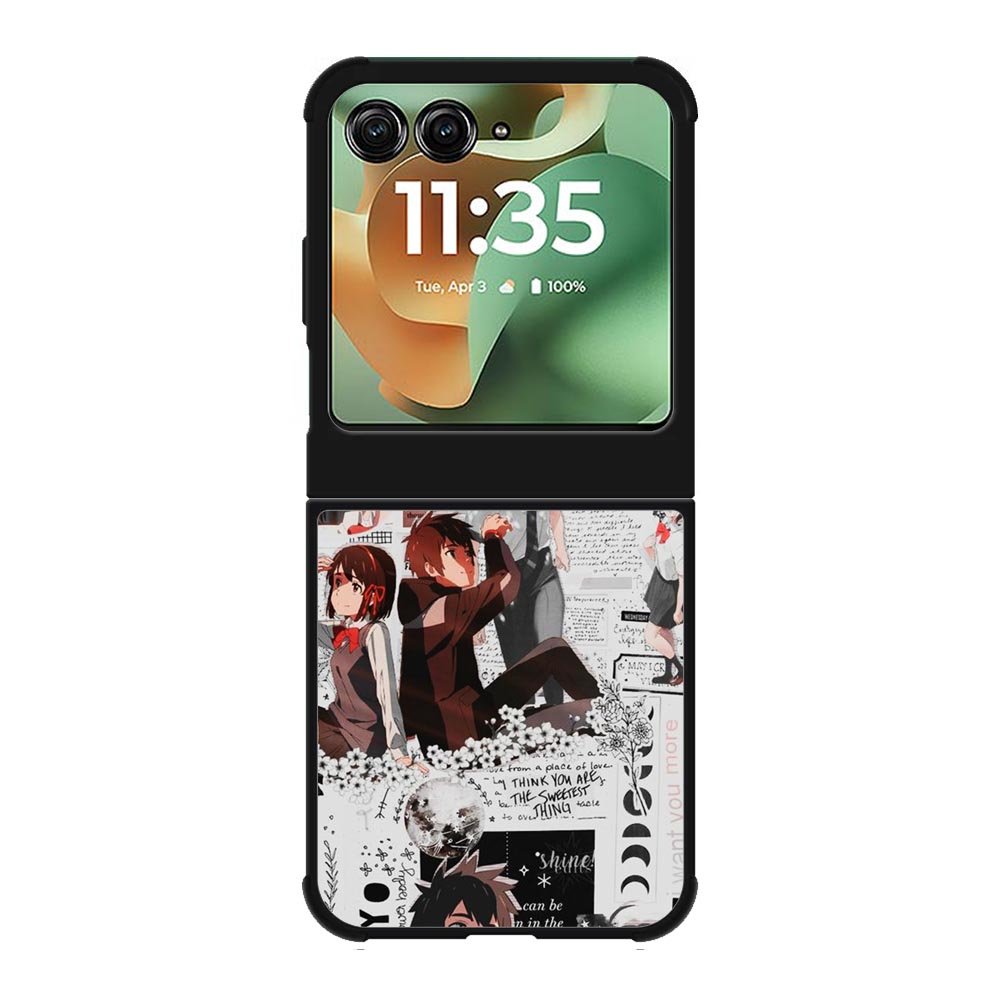 your name Motorola Moto RAZR 2025 Case OV9738