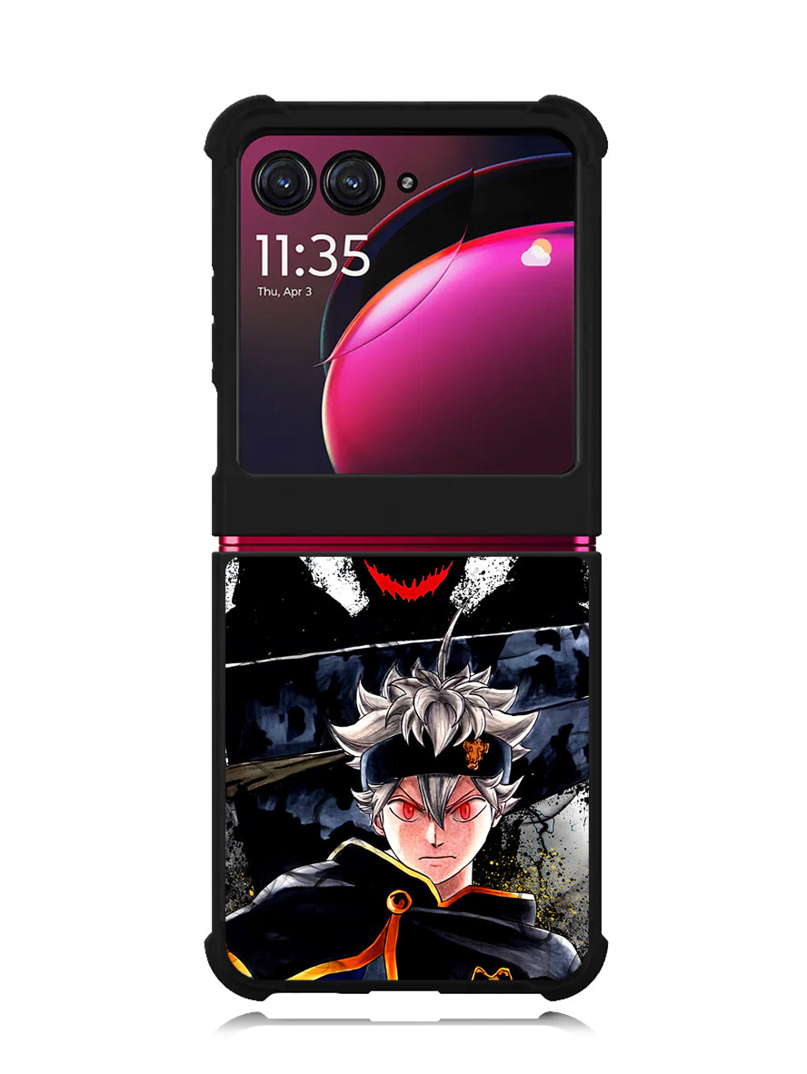 black clover asta Motorola Moto Razr Plus 2023 , Moto Razr+ 2023 Case OV9767