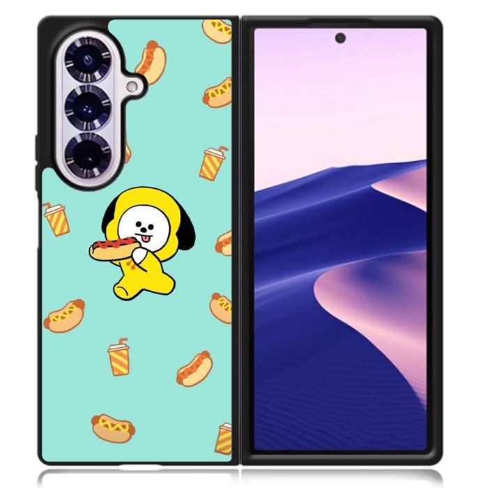 Chimmy BT21 Samsung Galaxy Z Fold 7 Case OV9776