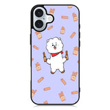 Rj BT21 iPhone 16 Case QC9719