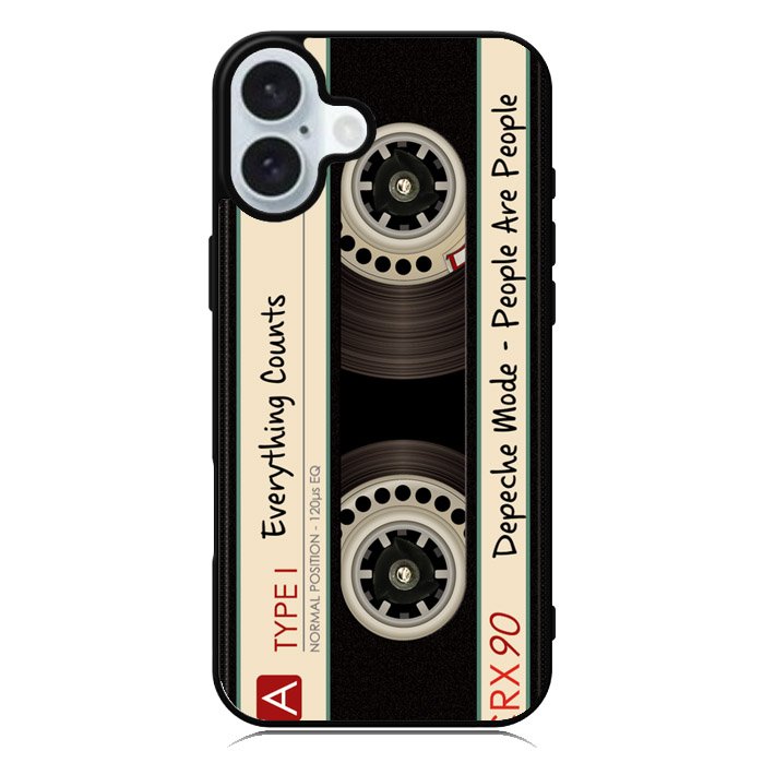 Retro Cassette iPhone 16 Case QC9764