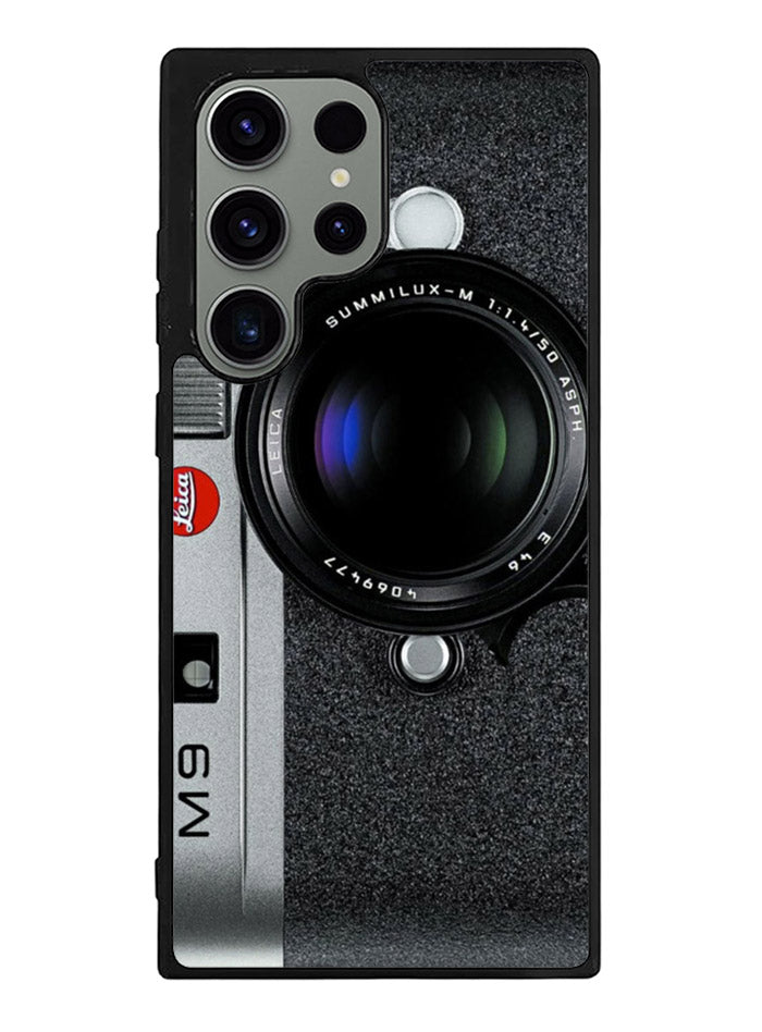 Black M9 Leica Camera Samsung Galaxy S23 Ultra 5G Case