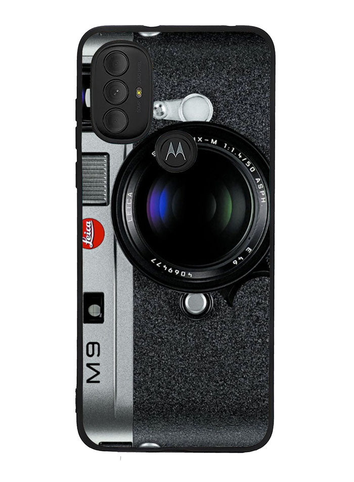 Black M9 Leica Camera Motorola Moto G Pure 2021 , Moto G Power 2022 Case