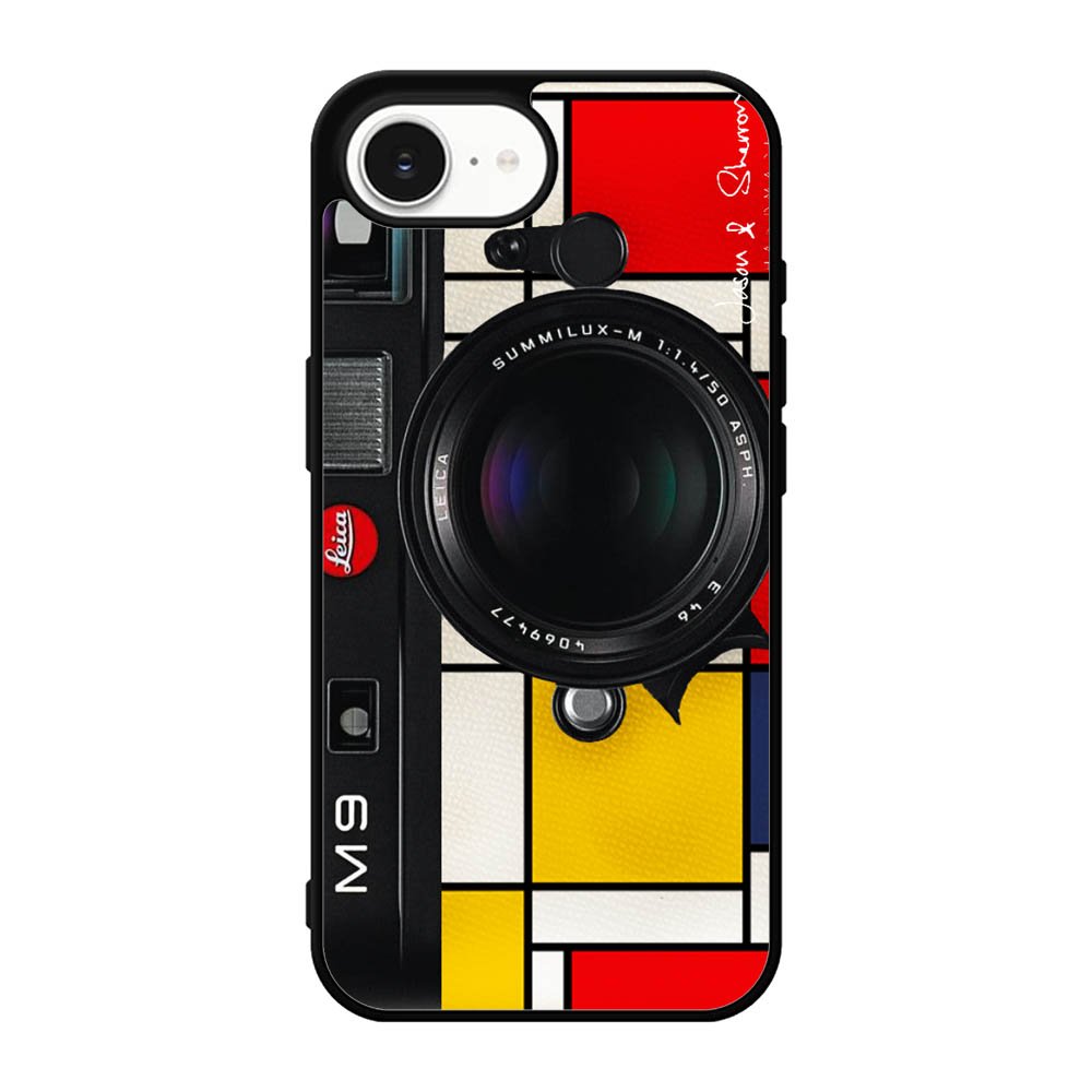 Black M9 Leica Camera iPhone 17e Case OV9769
