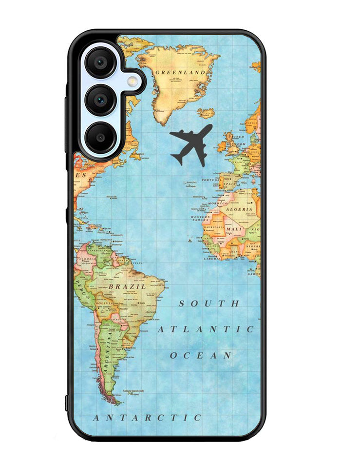 World Map Samsung Galaxy A15 5G Case OV9733