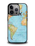 World Map iPhone 15 Pro Case OV9733
