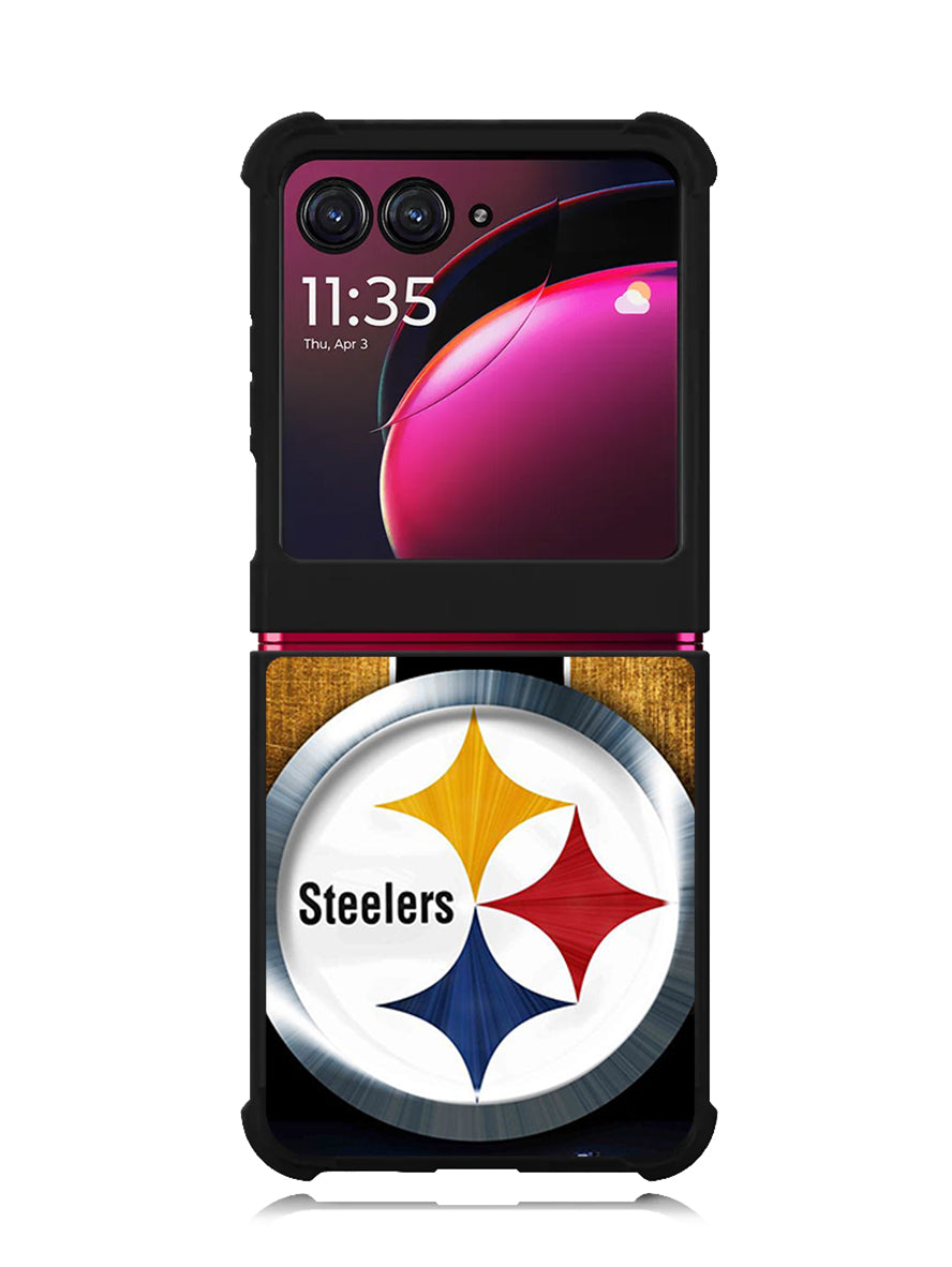 Pittsburgh Steelers 10th Motorola Moto Razr Plus 2023 , Moto Razr+ 2023 Case